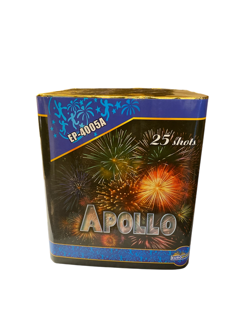 APOLLO - 25 SKUDS BATTERI - 25MM