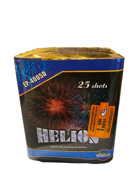 HELIOS - 25 SKUDS BATTERI - 30MM